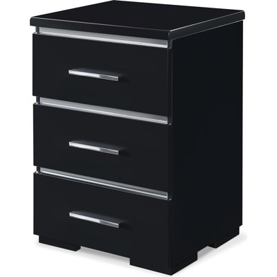 Sloan Belmont 3-Drawer Nightstand