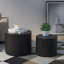 Panneau de fibres à densité moyenne avec placage, table d'appoint / table basse / table de bout / table gigogne, pour 2 personnes: salon, bureau, chambre à coucher-1080945709