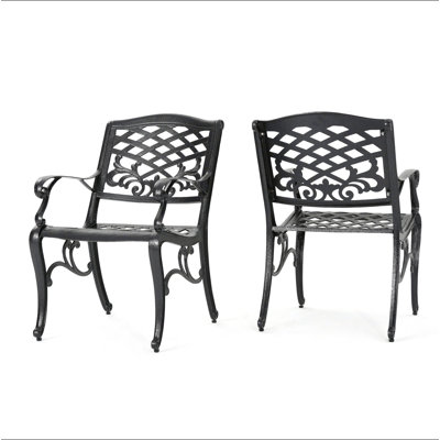 Chaise avec accoudoirs Phoenix (ensemble de 2)