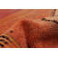 Tapis de couloir orange en laine 4 pi 2 po x 12 pi 9 po Zayriah
