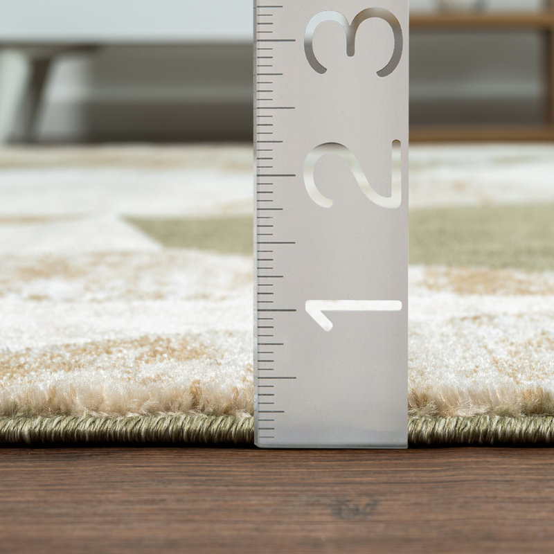 Abstract Indoor Rug, Rectangle 6' x 9'