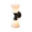 2-Light Cone Glass Wall Sconce-885864258