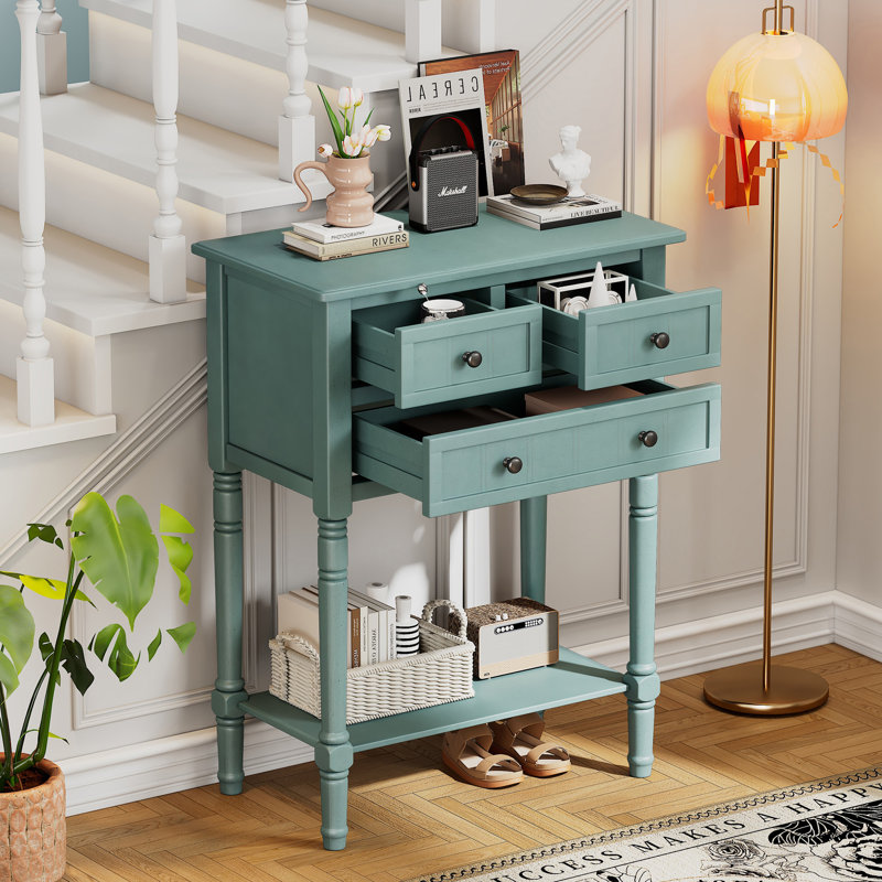 Buffet 23,7 po, Bleu clair