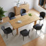 7 Piece Dining Table Set For 6-8 People,Rectangle Kitchen Table With 6 Chairs For Dining Room