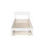 Lit plateforme avec lit gigogne en bois massif Farrah de Three Posts ™-49622933-49622934