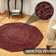 Andeana Reversible Braided Area Rugs for Living Room , Farmhouse & Kitchen