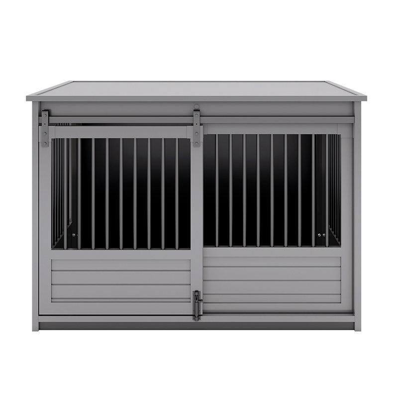 Table de bout Tucker Murphy® ECOFLEX®, Gris, Très grand (H 29,92 po x l 27,87 po x P 43,07 po)