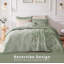 4PCS King/Cal King Velvet Duvet Cover Set with Throw Pillow