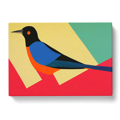 Otherworldly Abstract Bird - Wrapped Canvas