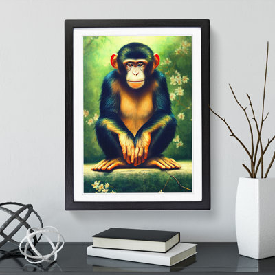 Resting Monkey - Wall Art
