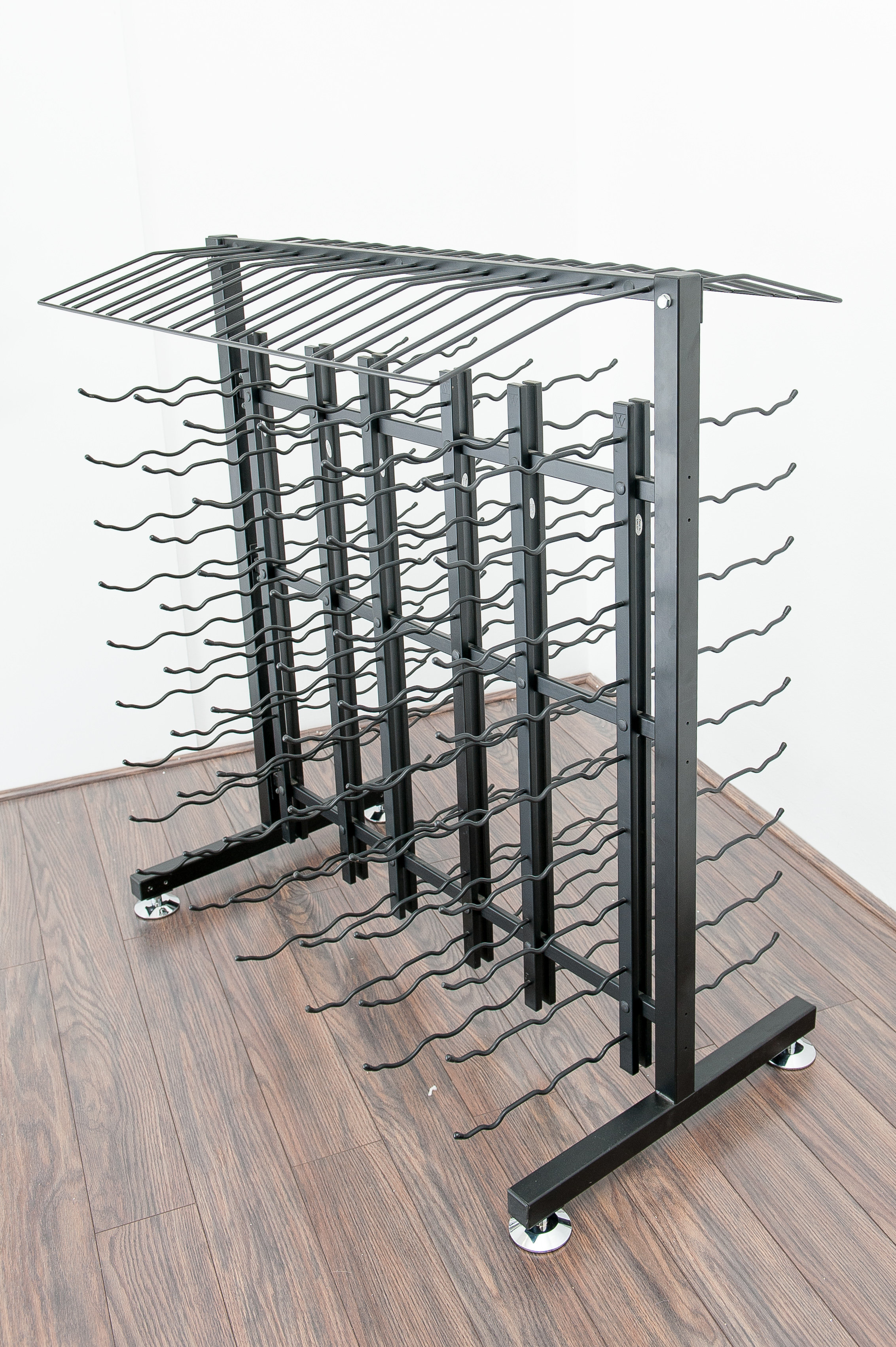 Apollonia 72 bottle floor wine bottle rack rebrilliant hot sale