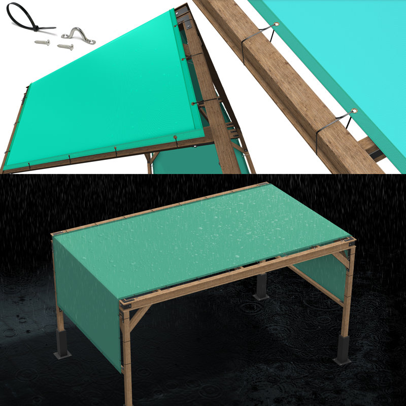 Housse de remplacement pour auvent Royal Shade, Turquoise, 5 pi x 18 pi