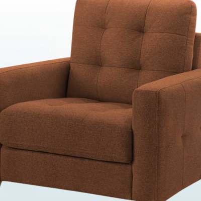 Martini Rust Fabric Upholstered Chair
