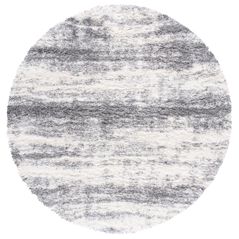 Iceland Shag Performance Rug, Round 6'7"