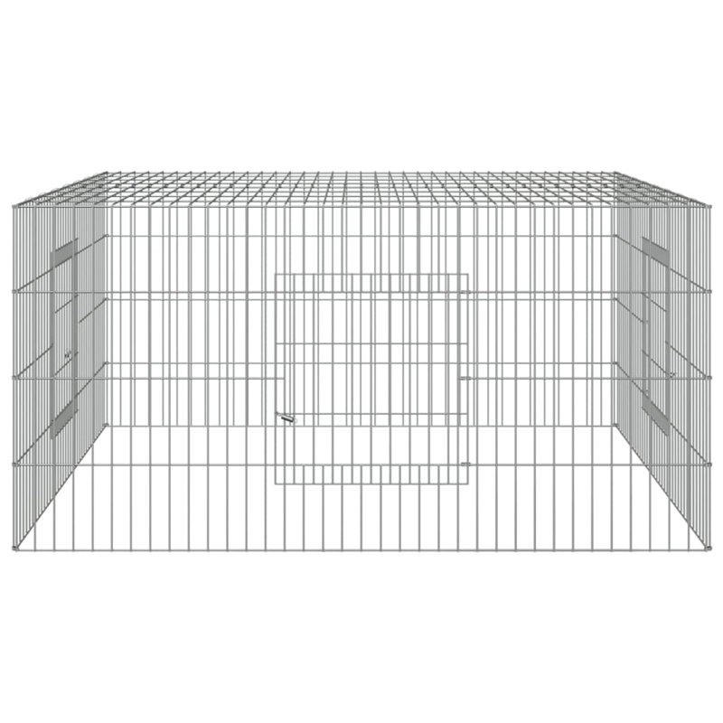 Donoghue Weather Resistant Rabbit Cage, 55cm H x 110cm W x 110cm D
