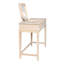 Coiffeuse en bois massif avec miroir Andalusia-24623195