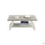 Table basse à deux tons