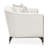 Paris Chic Tuxedo Arm Loveseat - Ivory
