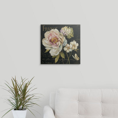 Musso " Marche De Fleurs On Black " by Lisa Audit