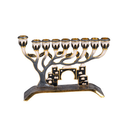 Stainless Steel Menorah