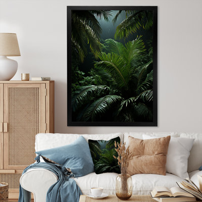 Palmiers dans la jungle II - impression