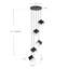 Luminaire suspendu multicolore 5 lumières-1493730822