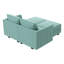 Canapé modulaire convertible avec méridienne réversible Manusite-595962098
