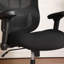 Chaise de bureau ergonomique robuste de 500 lb, chaise de jeu en filet respirant avec dossier réglable, appui-tête et soutien lombaire, chaise de bureau d'ordinateur avec accoudoirs rabattables 2d-1961363430