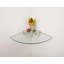 Tablette d'angle en verre-67637686