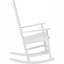 Chaise berçante d'extérieur en acajou Boulder-2091821009
