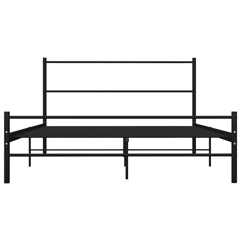 Del Mesa Metal Bed Frame, 140 x 200cm, black