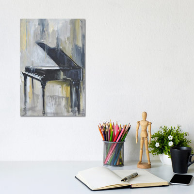 Piano In Gold I by Allayn Stevens - Wrapped Canvas Gallery-Wrapped Canvas Giclée