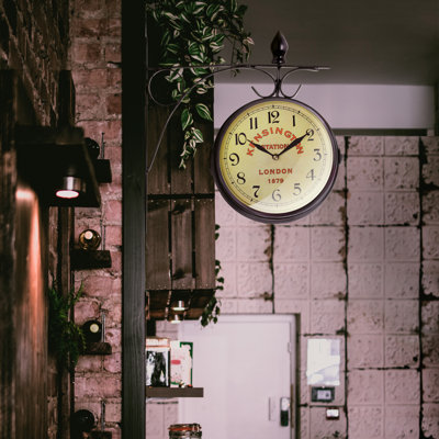 Daum Metal Wall Clock