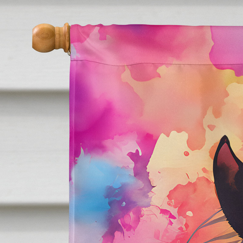 Drapeau maison de cheval hippie