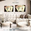 «Royal Flush», 3 pièces sur toile-98562239