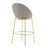 Bobi 30” Seat Height Upholstered Bar Stools With Plated Frame-111999872