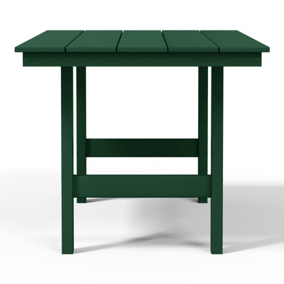 Table de salle à manger rectangulaire en plastique Joubert l 34 po x P 66 po