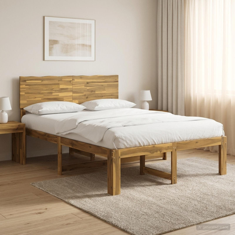 Bed, Small Double (4'), White