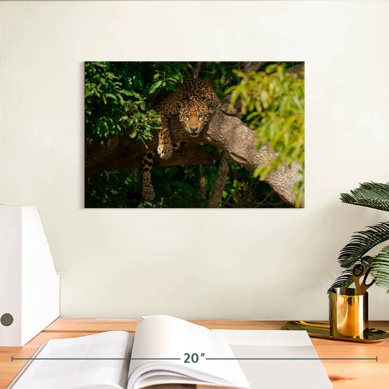 Cozy Tree Jaguar, 8" H x 12" W