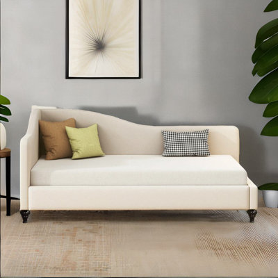 L-shaped Linen Daybed
