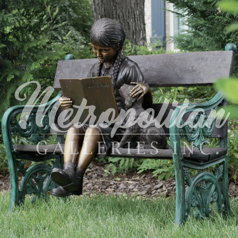 Jack Russell Terrier Copper Garden Statue