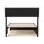 Norla Twin XL Wood Platform Bed with Footboard and Twin XL Trundle, White-113674725-113674728