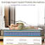 Mattress The Innerspring Hybrid Memory Foam Bed in a Box for Ultimate Support and Pressure Relief Mattress-1120926263-1124836501