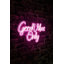 Enseigne lumineuse à DEL 20 po Good Vibes Only Jaquari-225077140
