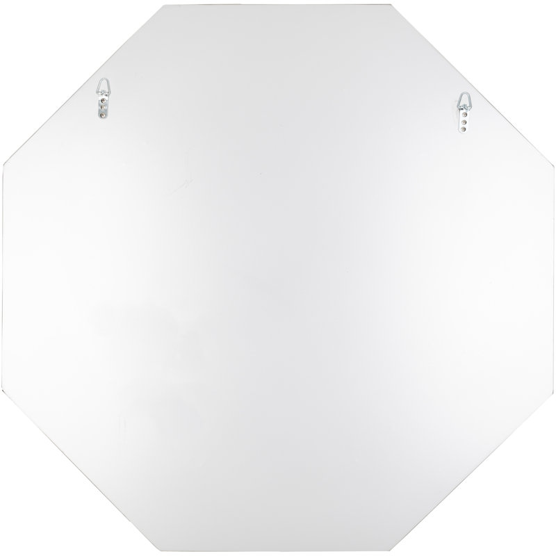 Wood Flat Wall Mirror