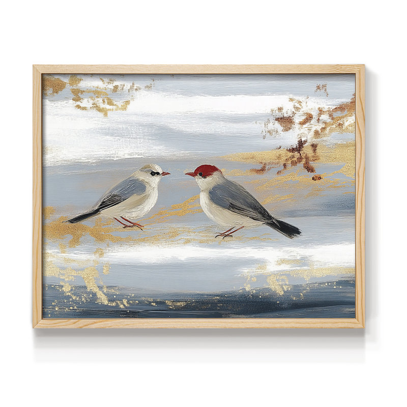 Chirstmas Art-CCLXIV -Framed Print - Restickable, H 8 po x l 10 po, Naturel