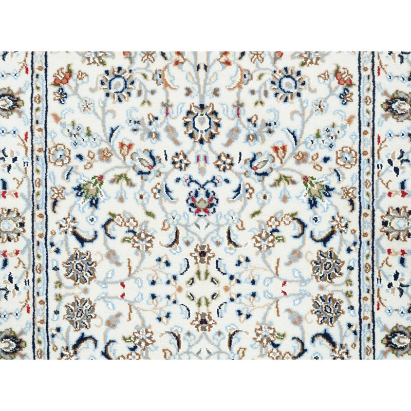 Tapis de couloir en laine et soie 2 pi 10 po x 10 pi Nain 4F98783118F74D8E968B2224059B134E