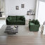 Ensemble de canapé décontracté 3 pièces avec accoudoirs et coussins décoratifs, conception peu encombrante-1513539779-1513539786