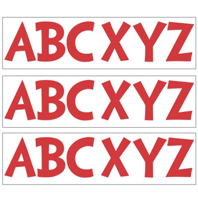 Punch Out Deco Letters
