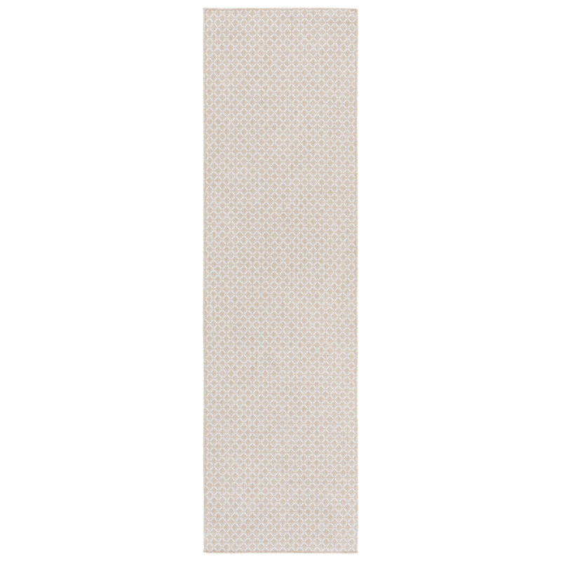 Tapis d'intérieur / extérieur à motif géométrique Terrace 804, Tapis de couloir 2 pi 3 po x 8 pi